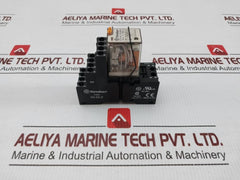Finder-110-Vac-10A-Power-Relay-With-Socket-Base-55-34-8-110-1
