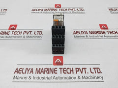 Finder-110-Vac-10A-Power-Relay-With-Socket-Base-55-34-8-110-6