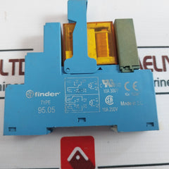 Finder 40.52/95.05 Plug-in Relay With Socket Coil 9902.0024.98 8A 250V~ 50-60Hz