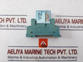Finder 40.52 Miniature Relay With Socket 95.65 24vdc 8a 250v/5a 250v