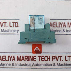 Finder 40.52 Miniature Relay With Socket 95.65 24vdc 8a 250v/5a 250v