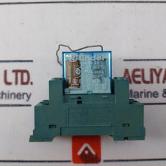 Finder 40.52 Miniature Relay With Socket 95.65 24vdc 8a 250v/5a 250v
