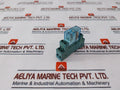Finder 40.52 Miniature Relay With Socket 95.65 24vdc 8a 250v/5a 250v