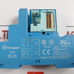 Finder 40.52 Plug-in Relay With Socket 95.05 8A 250V~ 24 Vdc