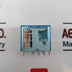 Finder 40.52 Power Relay With Socket 95.95.30