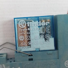 Finder 40.52 Relay Socket 24V Dc 8A 250V
