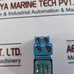 Finder 40.52 Relay With Blue Double Pole Base 5A 250V