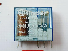 Finder 40.52S Relay W/ 95.95.3 Socket 8A 250V