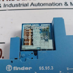 Finder 40.52S Socket Relay