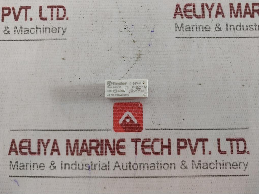 Lot Of 9X Finder 41.52.9.024.0010 Pcb Mount Relay 24V 8A 250V