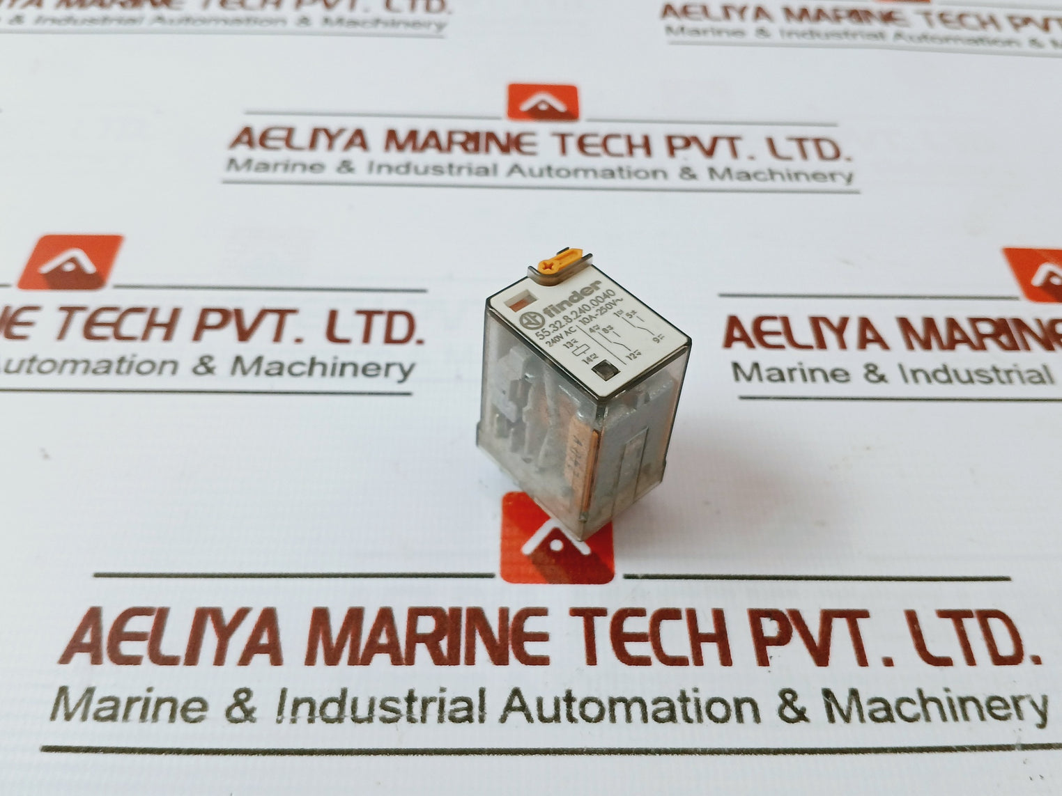 Finder 55.32.8.240.0040 53 Series General Purpose Relay 240V Ac 10A-250V