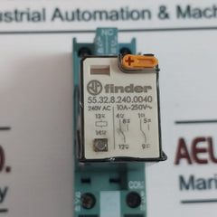 Finder 55.32.8.240.0040 Relay With Socket 94.82 240Vac 10A-250V