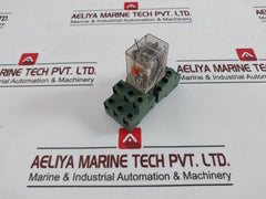 Finder 55.33 Control Relay With Base 94.73 10A-250V 2.5Kva 8A