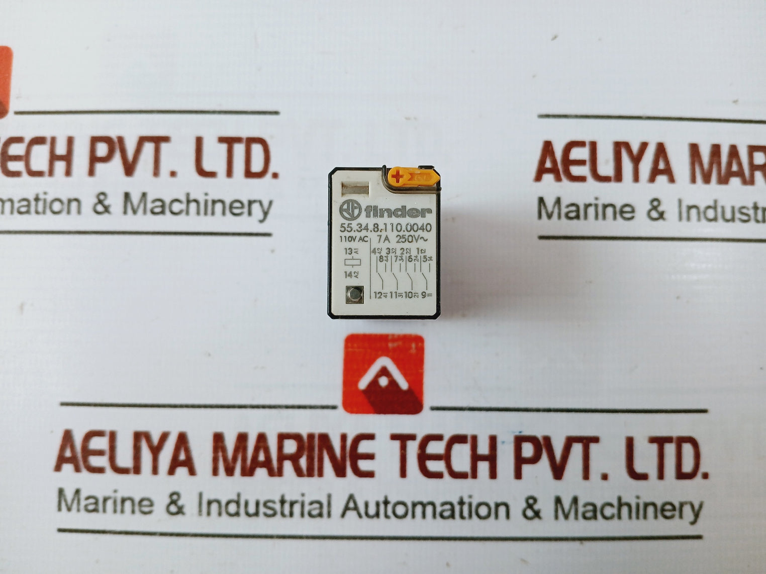 Finder 55.34.8.110.0040 Power Relay 110V Ac 7A 250V