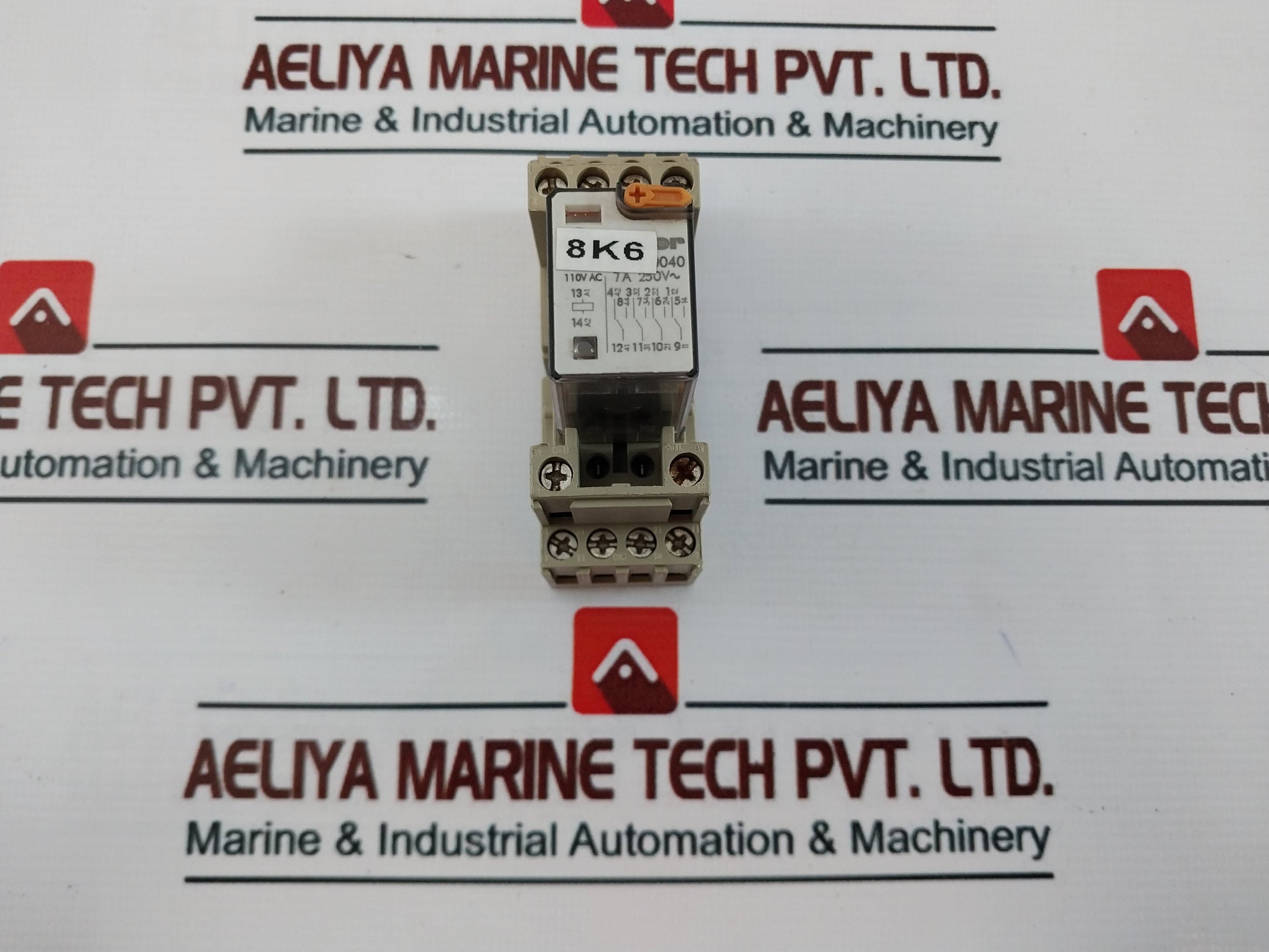 Finder 55.34.8.110.0040 Power Relay With Pyf 14-esn Socket 110V Ac ...