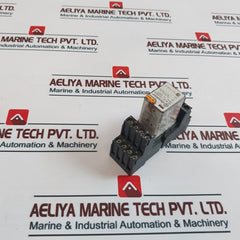 Finder 55.34.8.110.0040 Relay With Socket Gzt4 110Vac 7A 250V