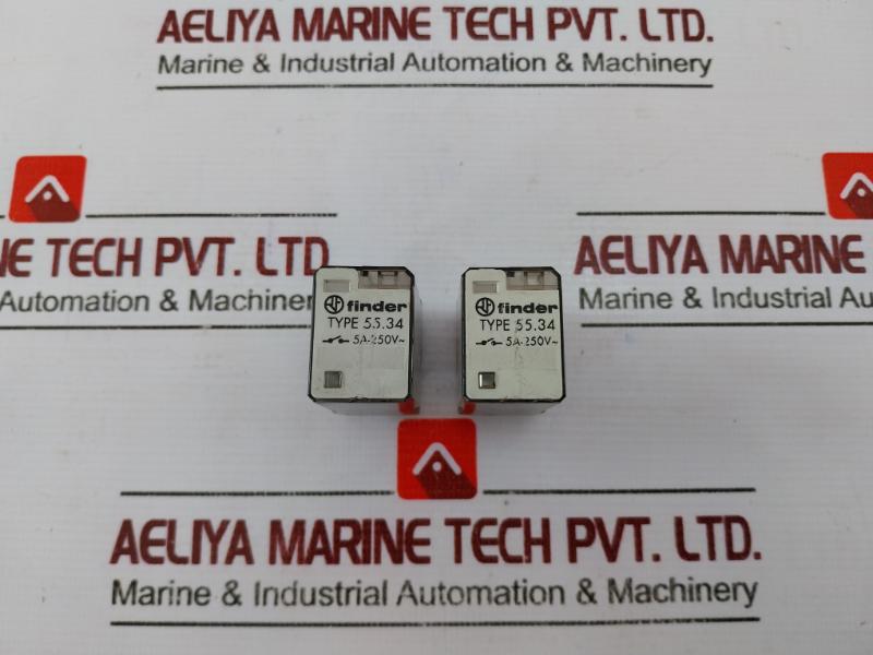 Finder 55.34 Power Relay 24Vdc 5A 250V~