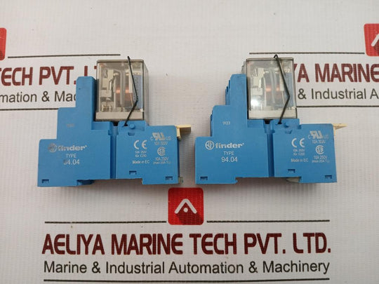 Finder 55 Series Relay Socket 110V Dc 55.34.9.110.0094