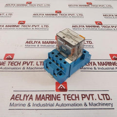 Finder 56.34.8.230.0040 Electromagnetic Relay With 96.74 Socket