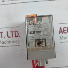 Finder 60.12.8.048.0040 Switching Relay 10A-250V 48V Ac 6C Series With 90 Socket