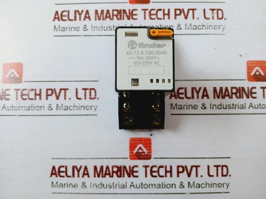 Finder 60.12.8.230.0040 General Purpose Relay 6C Series W/90 Series Socket