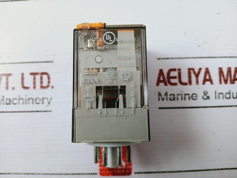 Finder 60.12.8.230.0040 General Purpose Relay 6C Series W/90 Series Socket