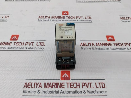Finder 60.12.9.024.0040 General Purpose Relay With 90 Series Socket 24V Dc