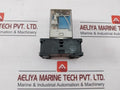 Finder 60.12.9.024.0040 General Purpose Relay With 90 Series Socket 24V Dc