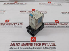Finder 60.12.9.024.0040 General Purpose Relay With 90 Series Socket 24V Dc