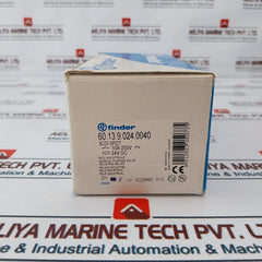 Lot of  8X FINDER 60.13.9.024.0040 General Purpose Relay 10A-250V