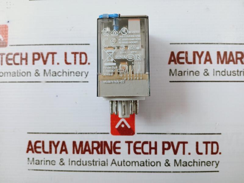 Finder 60.13.9.024.0040 General Purpose Relay Power Socket 10A-250V