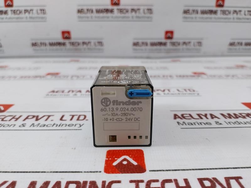 Finder 60.13.9.024.0070 Plug-in Relay 10A-250V