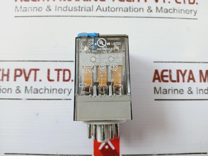 Finder 60.13.9.024.0070 Socket Power Relay 0A-250V 24Vdc 6C Series 90.49