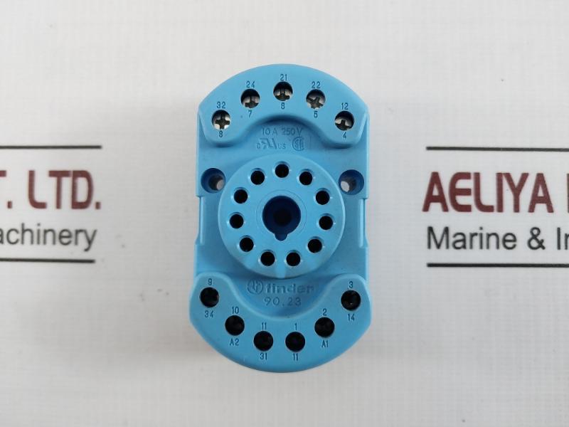 Finder 60.13.9.060.0040 General Purpose Relay With Socket 10A-250V- 90.23 277V
