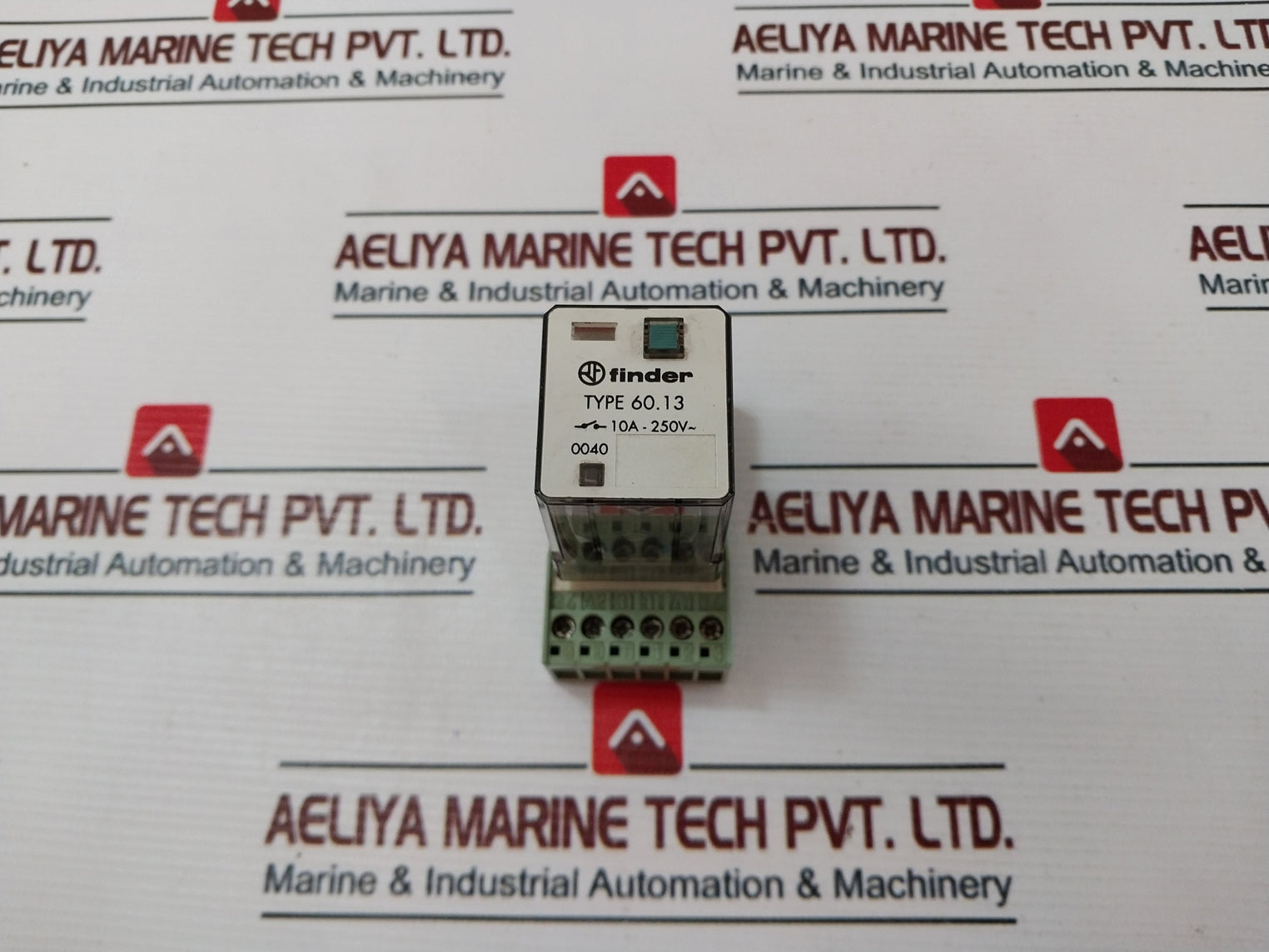 Finder 60.13 Power Relay With Base 10A 380V