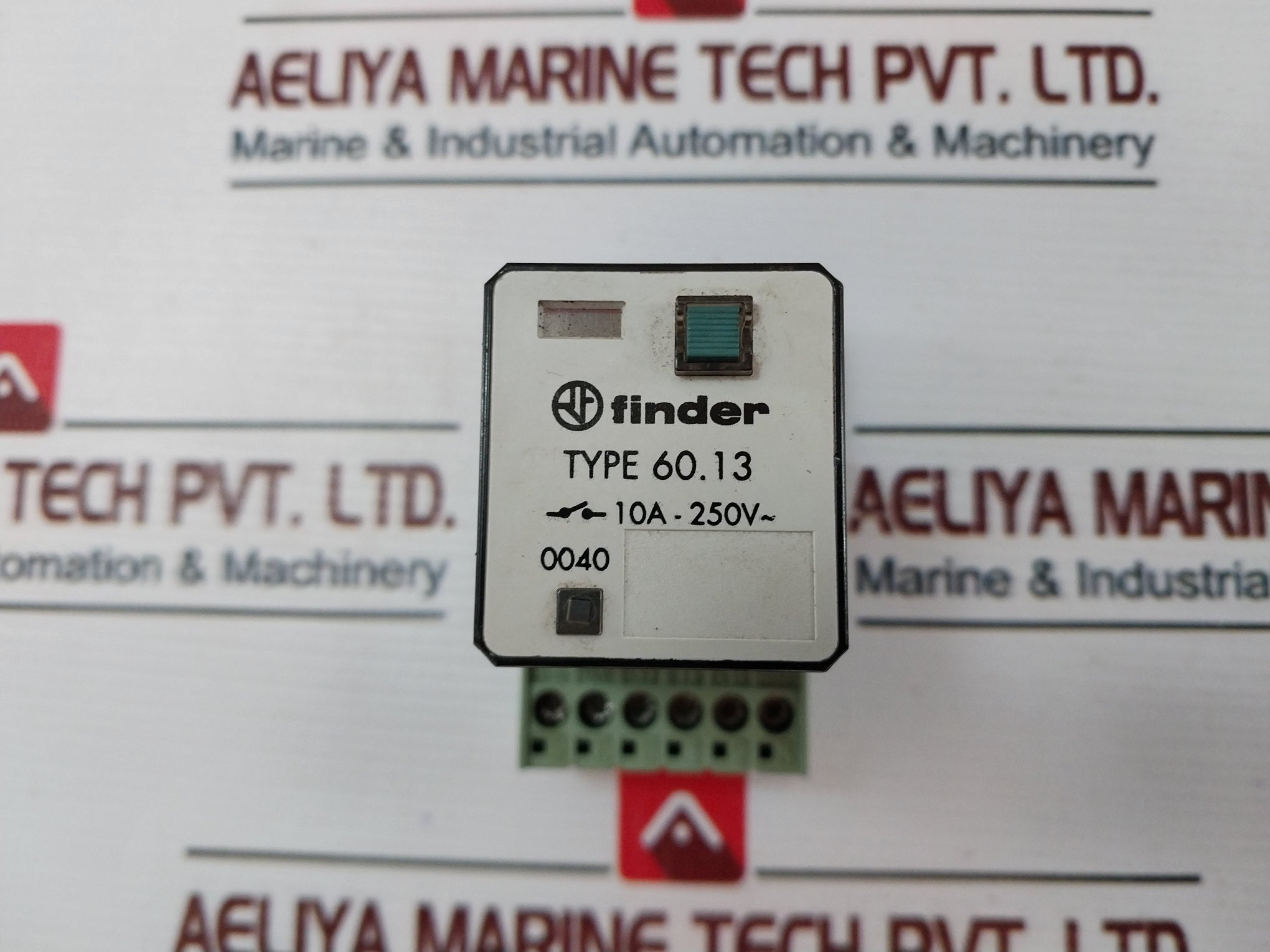 Finder 60.13 Power Relay With Base 10A 380V
