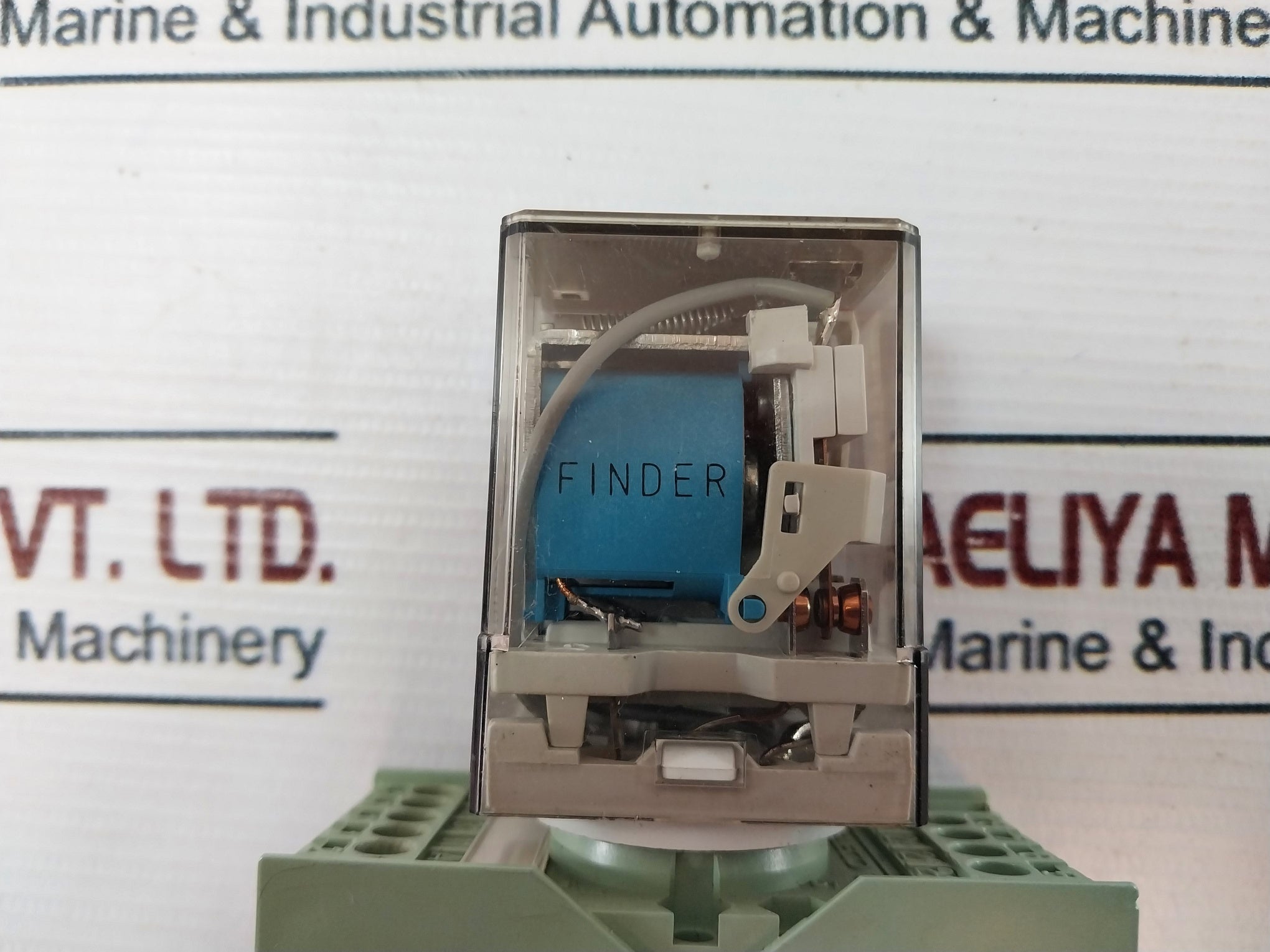 Finder 60.13 Power Relay With Base 10A 380V