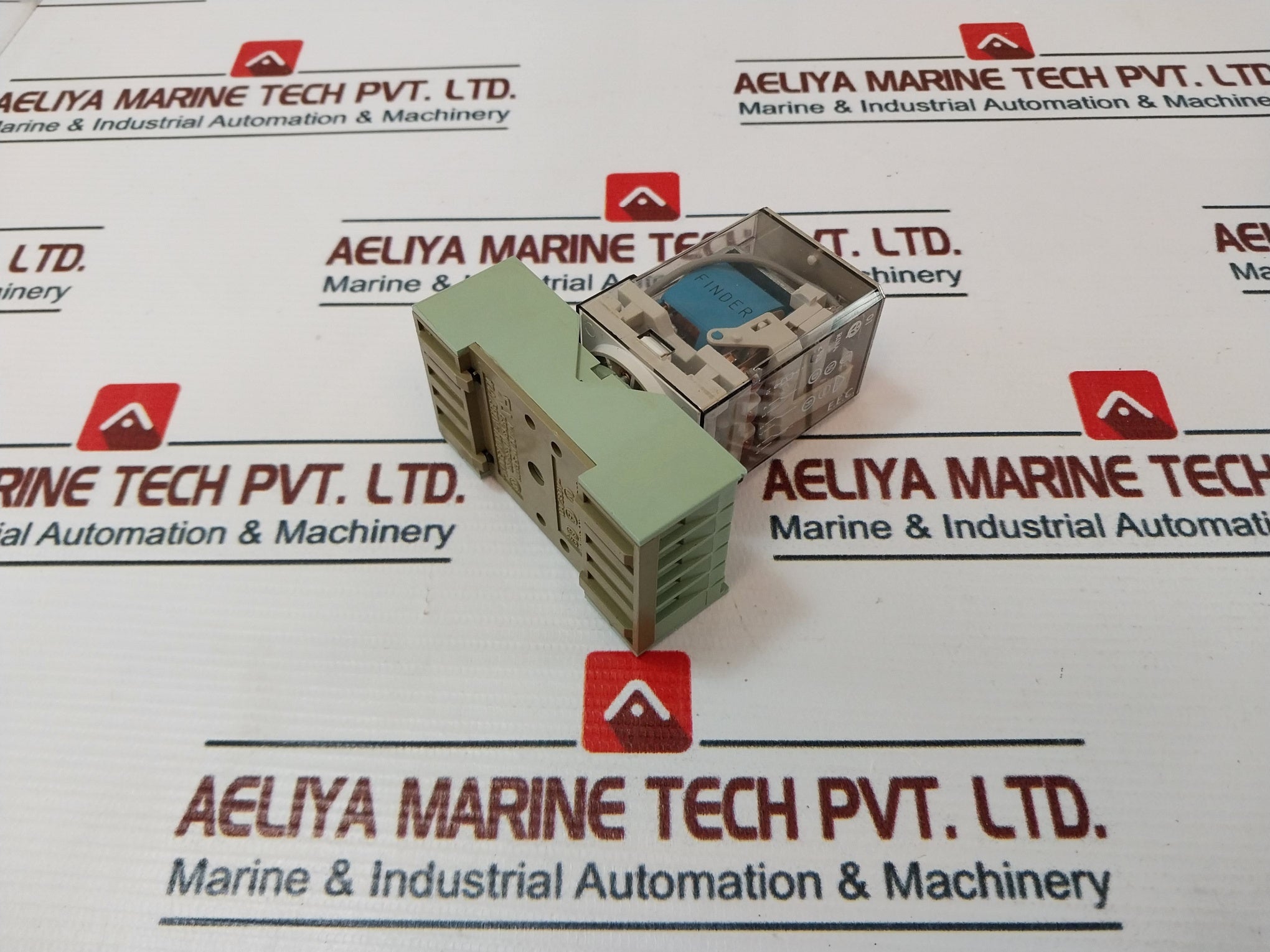 Finder 60.13 Power Relay With Base 10A 380V