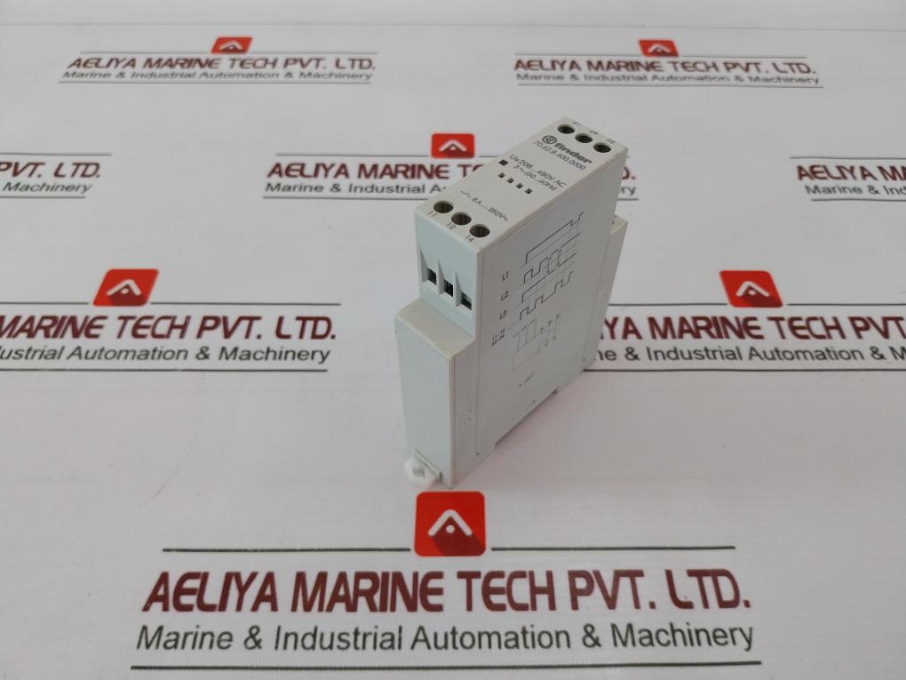 Finder 70.62.8.400.0000 Voltage Monitoring Relay 208...480V Ac 3 (50/60Hz)