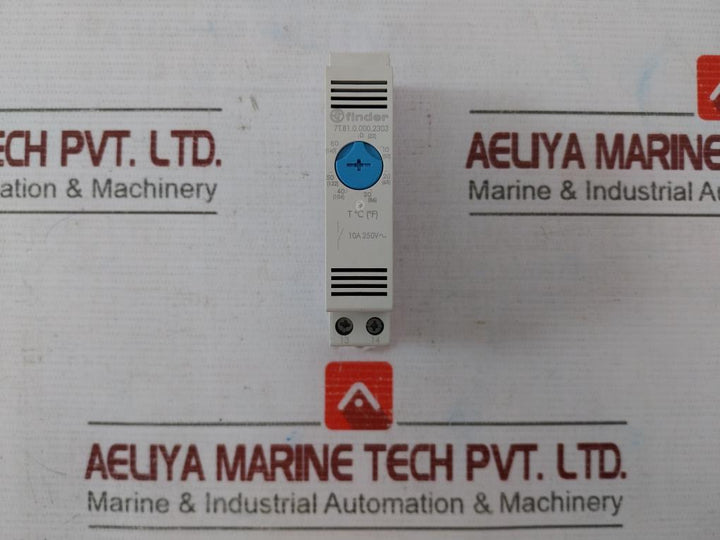Finder 7T.81.0.000.2303 Panel Thermostat 10A 250V 8 012823 363271