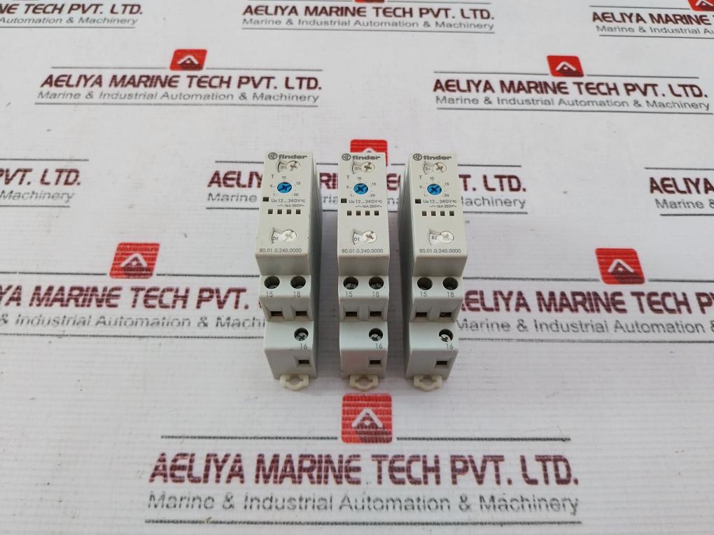 Finder 80.01.0.240.0000 Programmable Time Delay 16A 250V