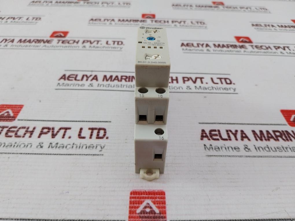 Finder 80.01.0.240.0000 Programmable Time Delay 16A 250V