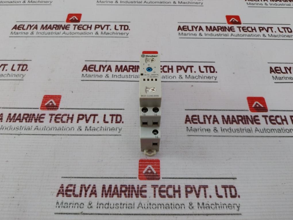 Finder 80.01.0.240.0000 Programmable Time Delay 16A 250V