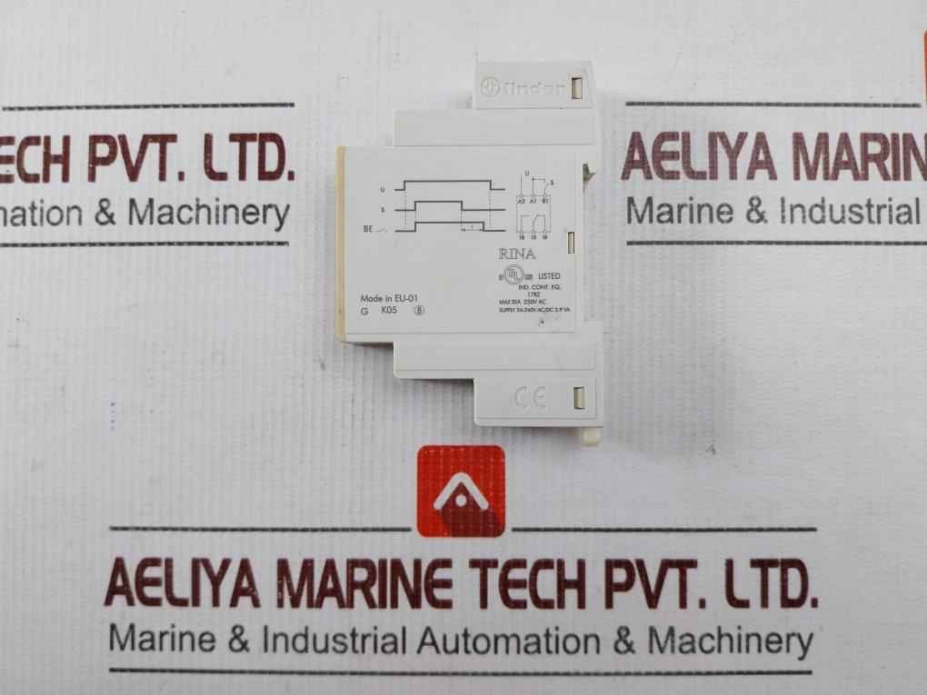 Finder 80.41.0.240.0000 Time Delay Relay Max 10a 250v Ac