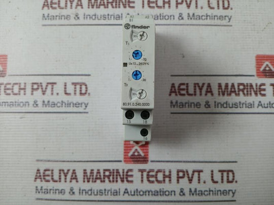 Finder 80.91.0.240.0000 Time Delay Relay 8A 250Vac 12-240V Ac/Dc 2.9Va 16A