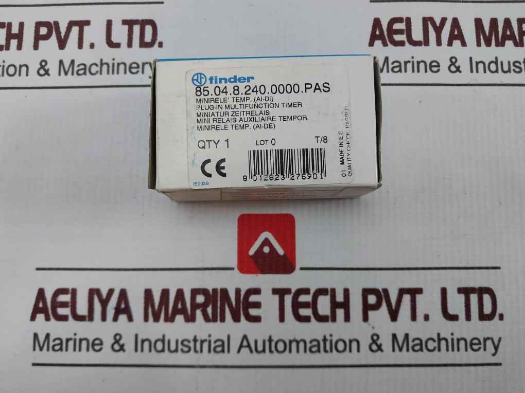 Finder 85.04.8.240.0000.Pas Timer Relay 7A 250V 50/60Hz