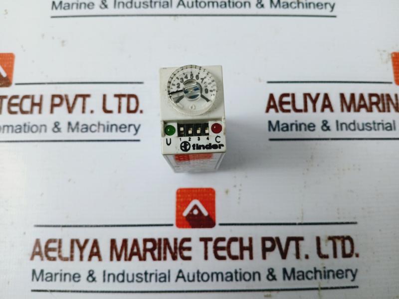 Finder 85.34.8.230 Plug-in Timer Relay 0,1S-10 H 5A 250V~