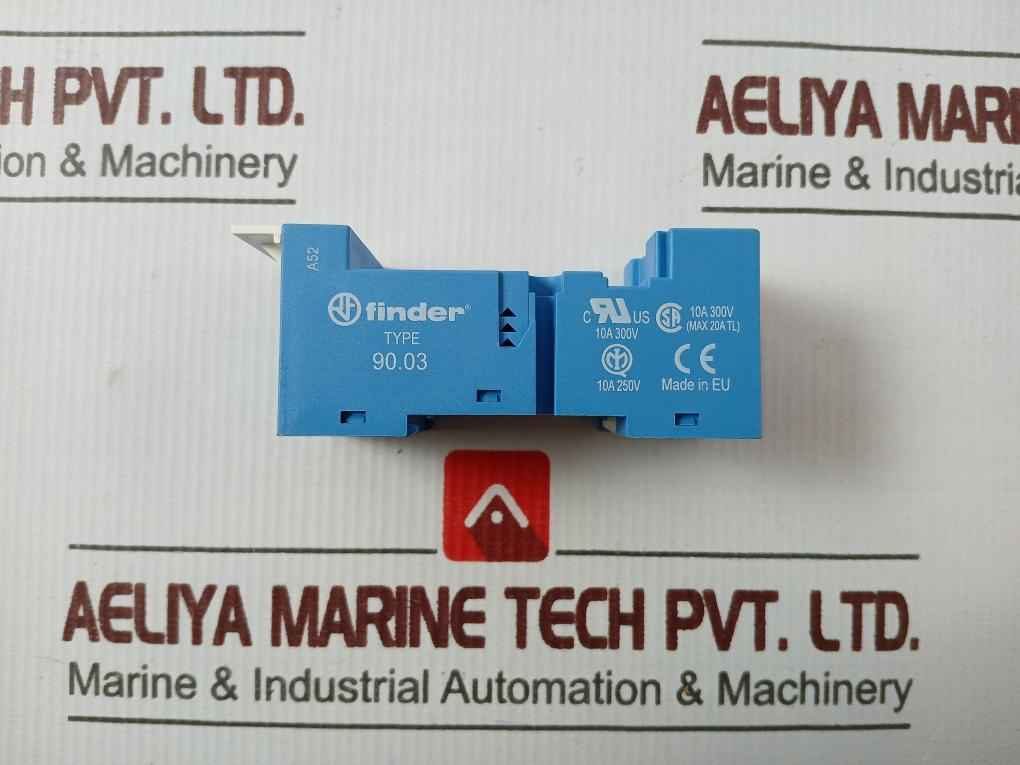 Finder 90.03 Relay Socket 10A 250V