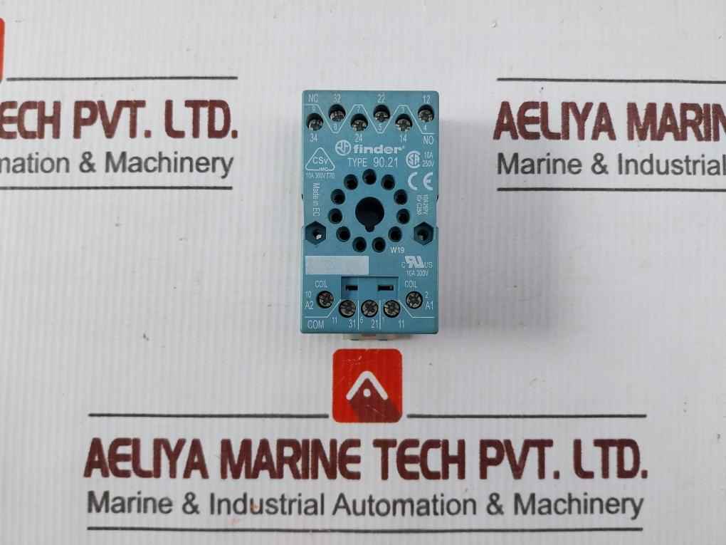Finder 90.21 Power Relay Socket 10A 300V