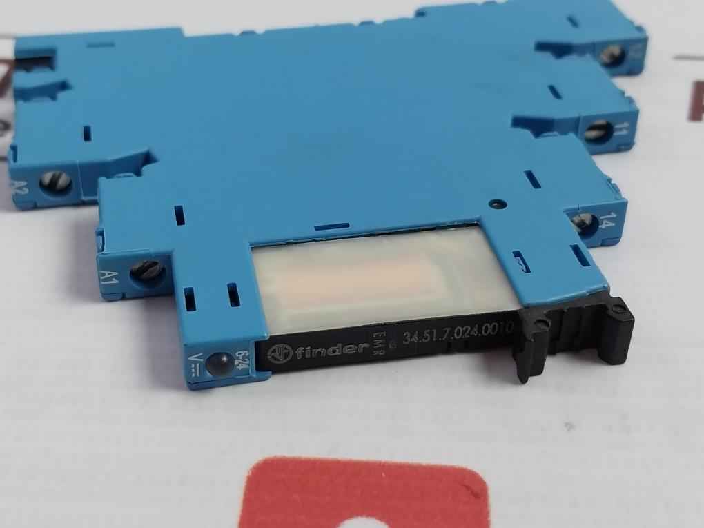 Finder 93.01.7.024 Relay Socket Unit 6A 24V